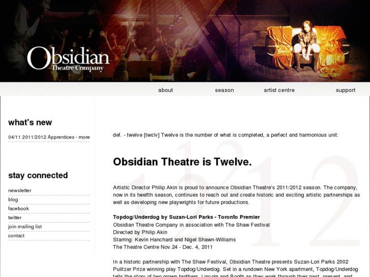 www.obsidian-theatre.com