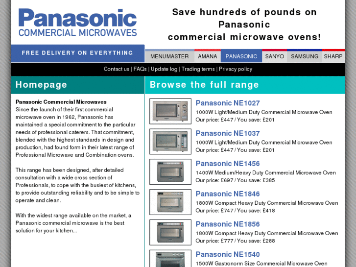 www.panasoniccommercialmicrowaves.com