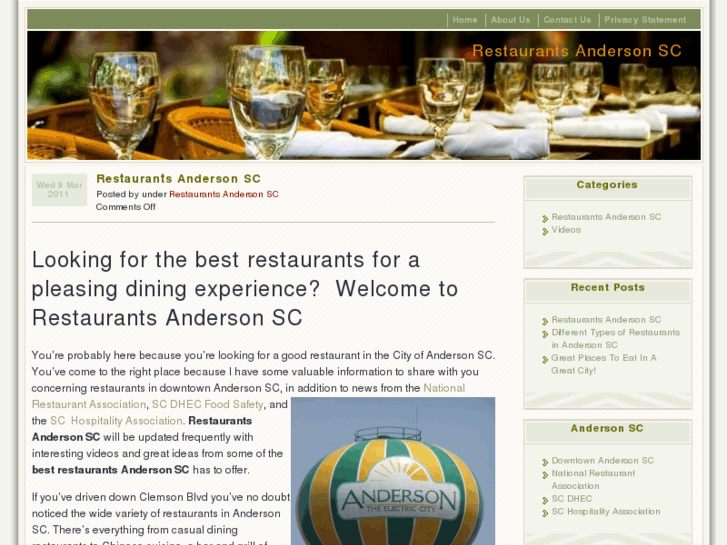 www.restaurantsandersonsc.com