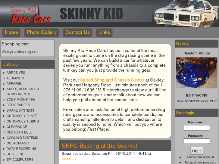 www.skinnykidracecars.com