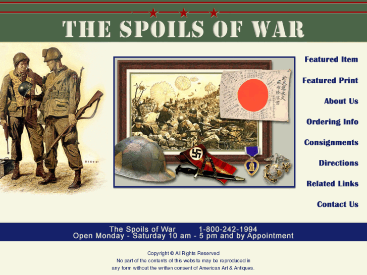 www.spoilsofwar.com