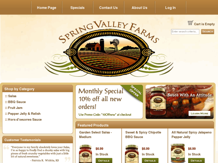 www.springvalleyfarms.net