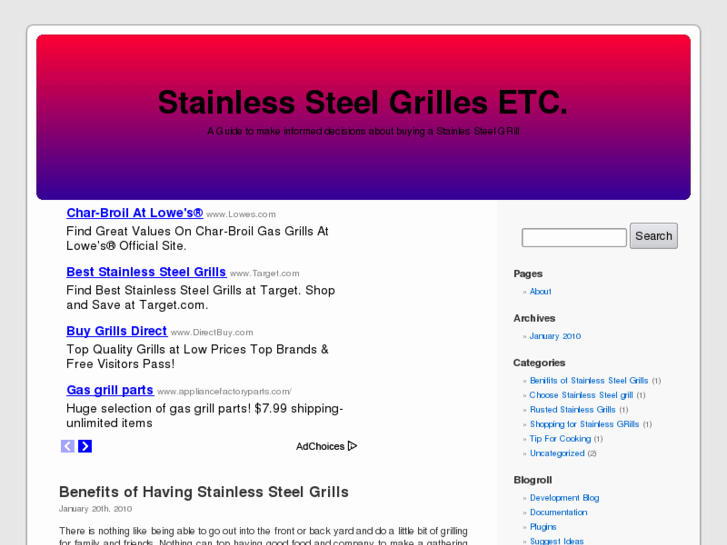 www.stainlesssteelgrillsetc.com