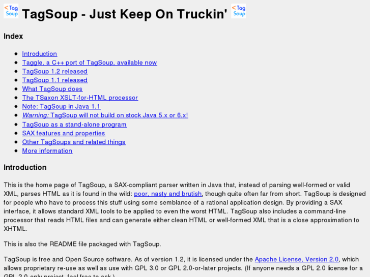 www.tagsoup.info