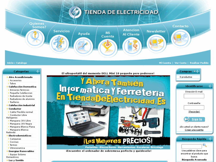 www.tiendadeelectricidad.es