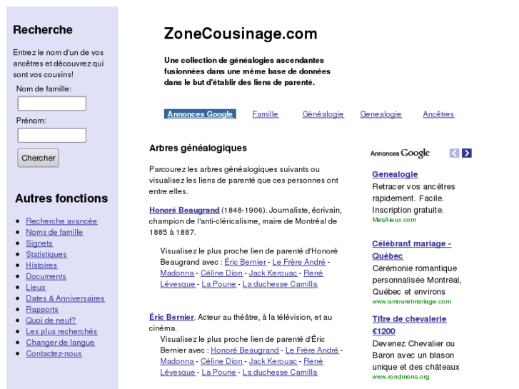 www.zonecousinage.com