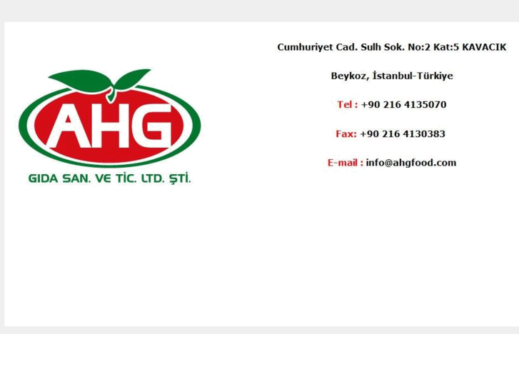 www.ahgfood.com