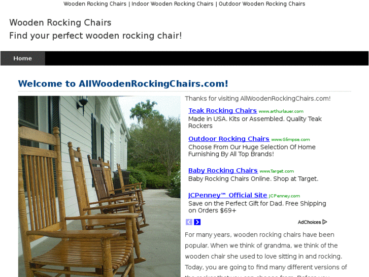 www.allwoodenrockingchairs.com