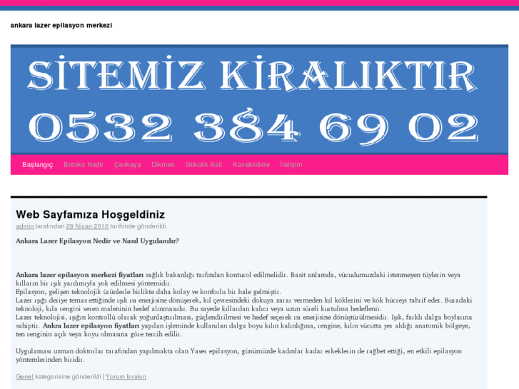 www.ankaralazerepilasyonmerkezi.com