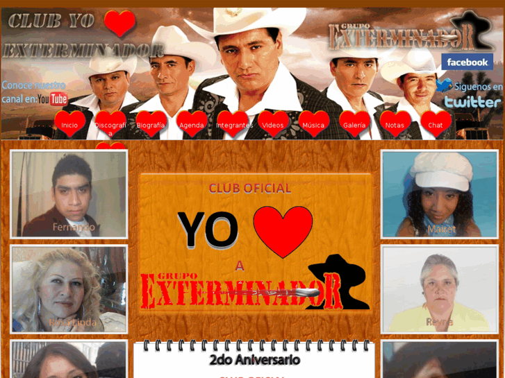 www.clubyoamoaexterminador.com