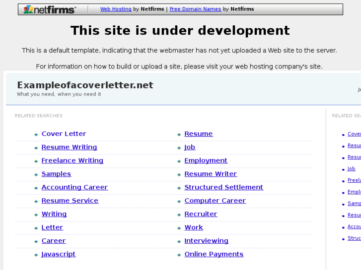 www.exampleofacoverletter.net