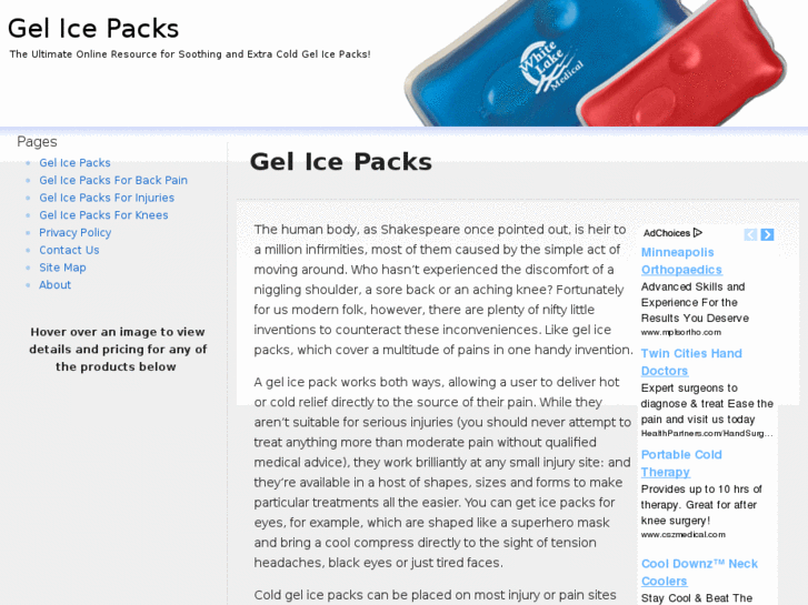 www.gelicepacks.org