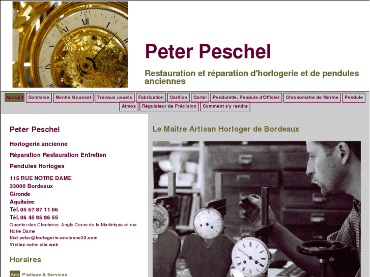 www.horlogerie-ancienne-peschel.info