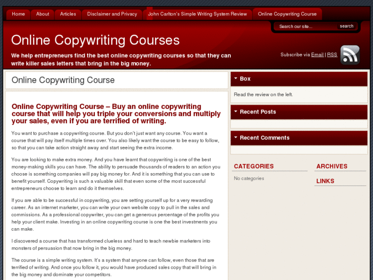 www.onlinecopywritingcourses.org