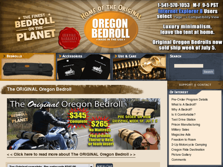 www.oregonbedroll.com