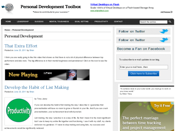 www.personaldevelopmenttoolbox.net