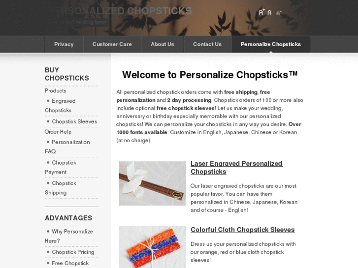 www.personalizechopsticks.com