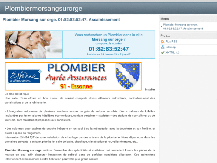 www.plombiermorsangsurorge.com