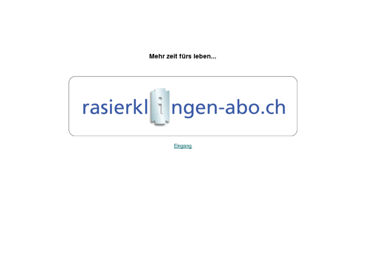 www.rasierklingen-abo.ch