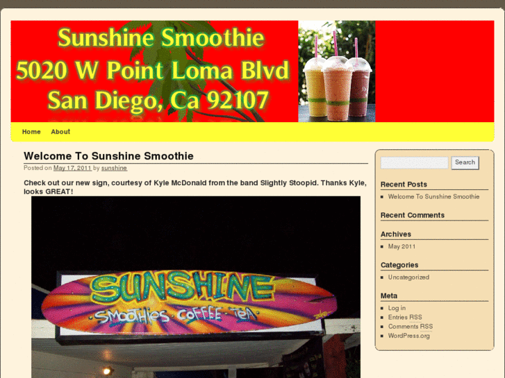 www.sunshinesmoothie.com