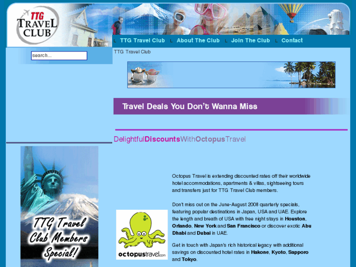 www.ttgtravelclub.com