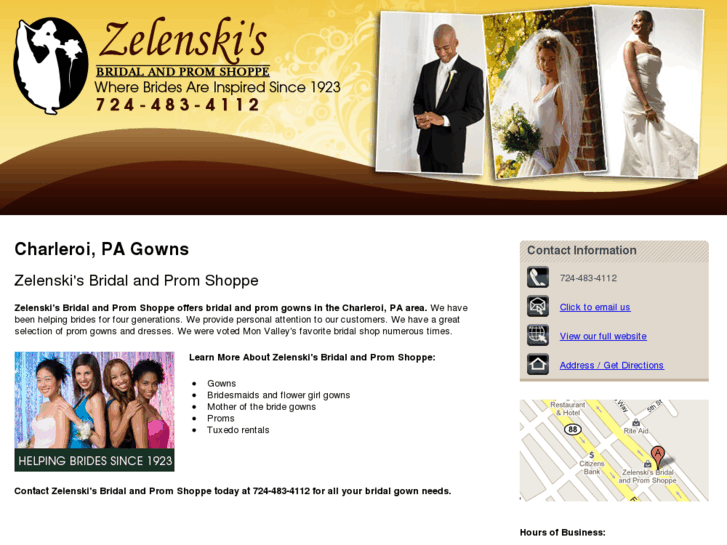 www.zelenskisbridalandprom.com