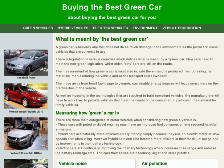 www.buyingthebestgreencar.com