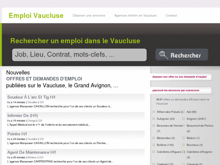 www.emploi84.com