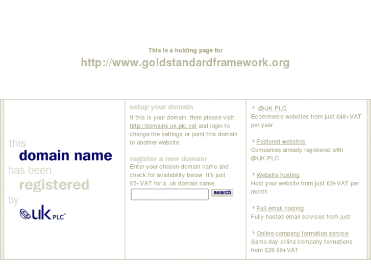 www.goldstandardframework.org