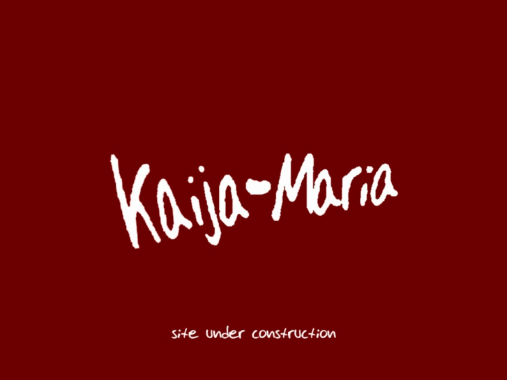 www.kaijamaria.com