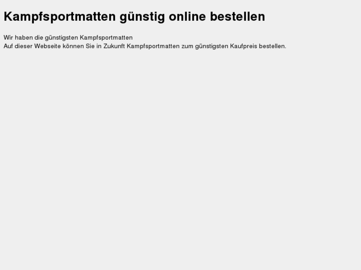 www.kampfsportmatten.net