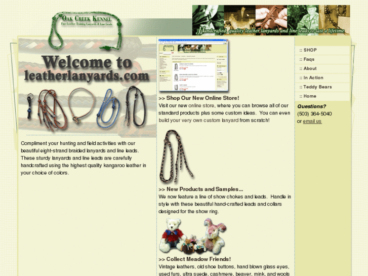 www.leatherlanyards.com