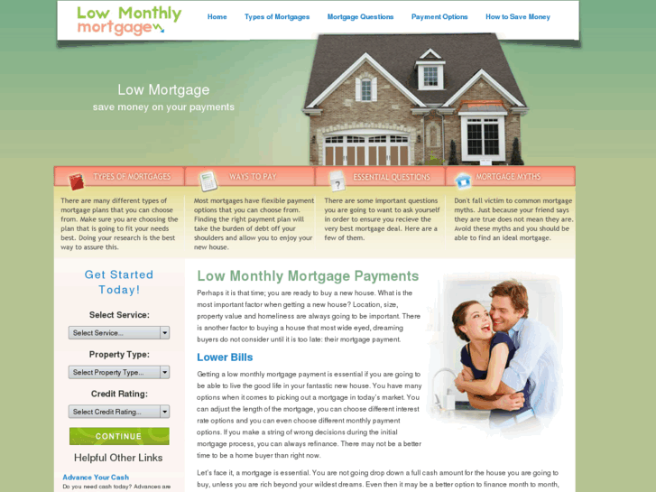 www.lowmonthlymortgage.com