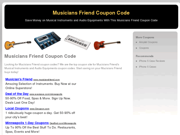 www.musiciansfriendcouponcodes.net