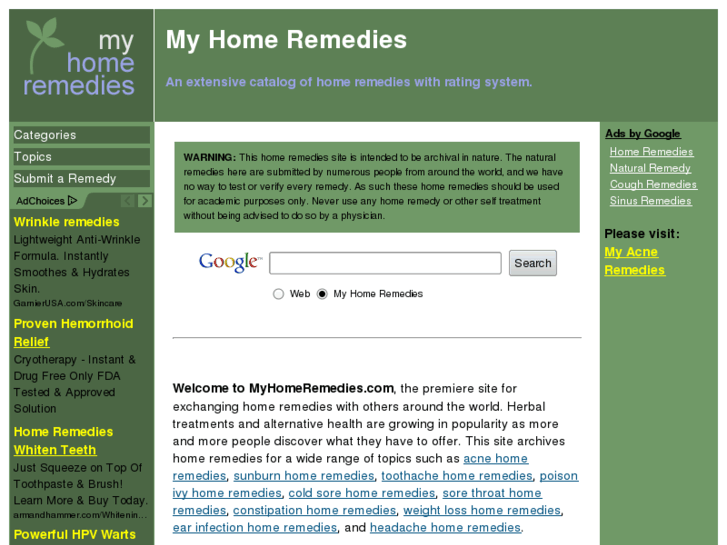 www.myhomeremedies.com