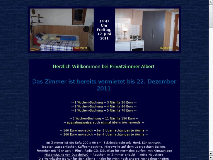 www.privatzimmer-albert.de