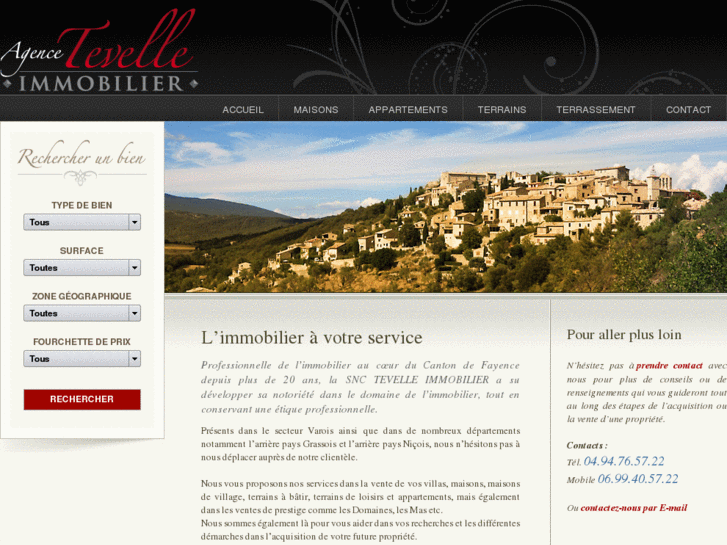 www.tevelle-immobilier.com