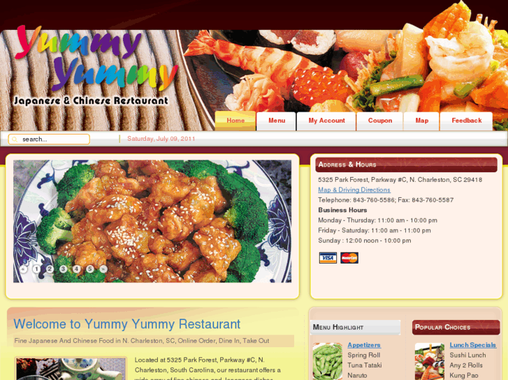 www.yummyyummyrestaurant.com