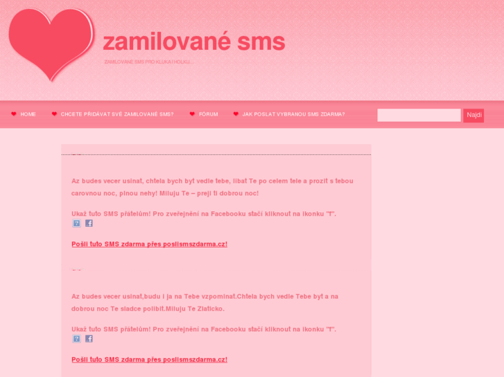 www.zamilovanesms.net