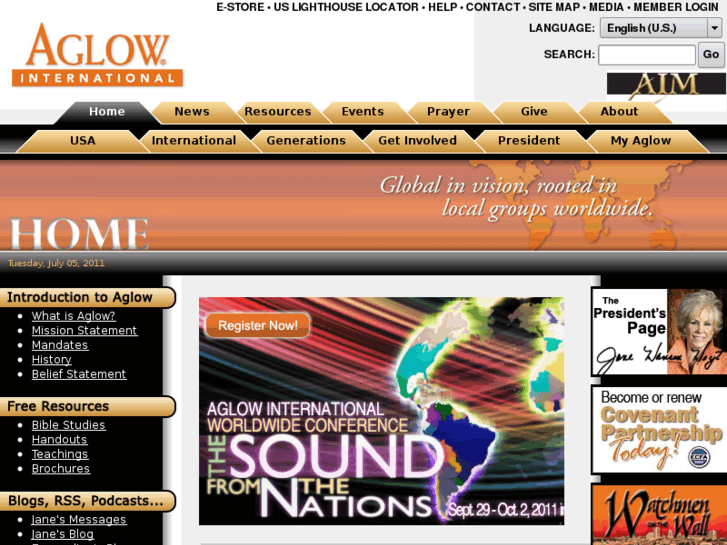 www.aglow.net