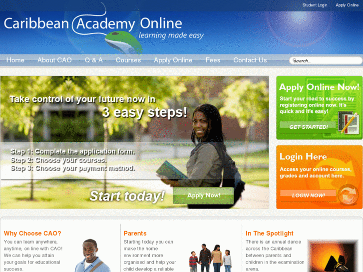 www.caribbeanacademyonline.com