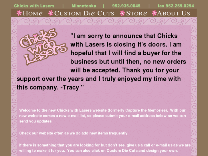 www.chickswithlasers.com