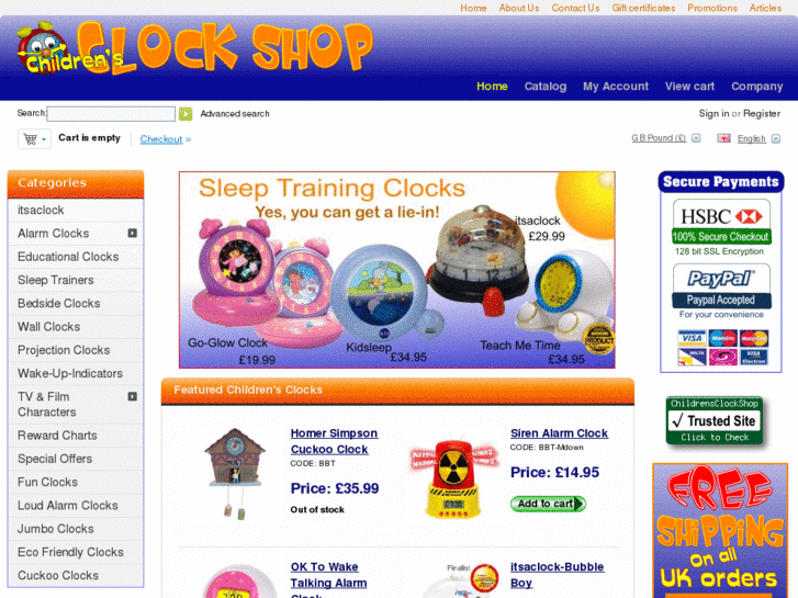 www.childrens-clock-shop.com