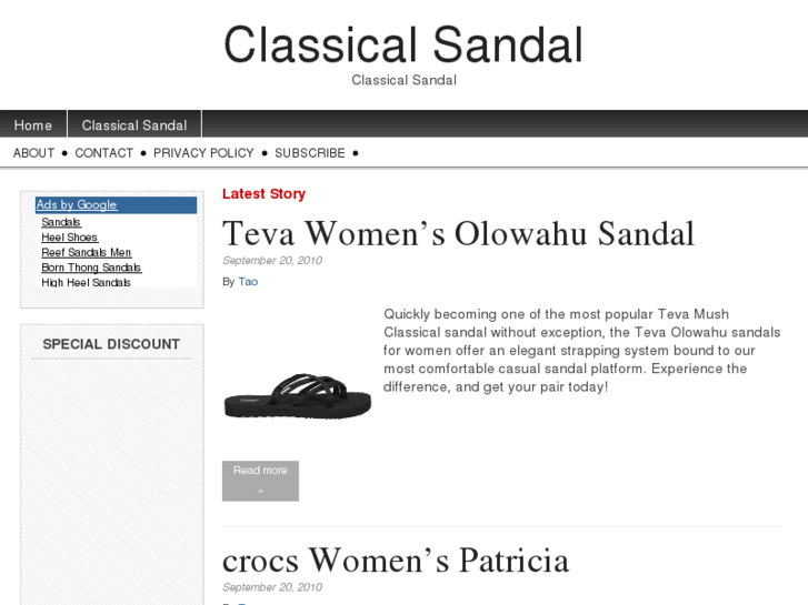 www.classicalsandal.com