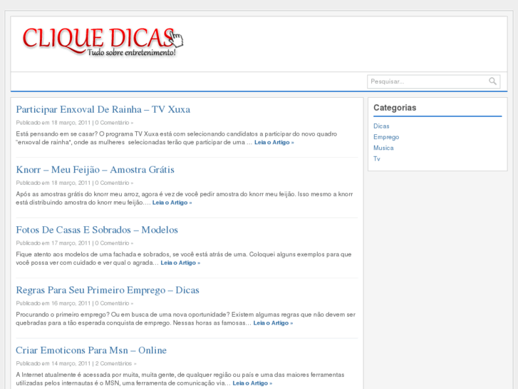 www.cliquedicas.com