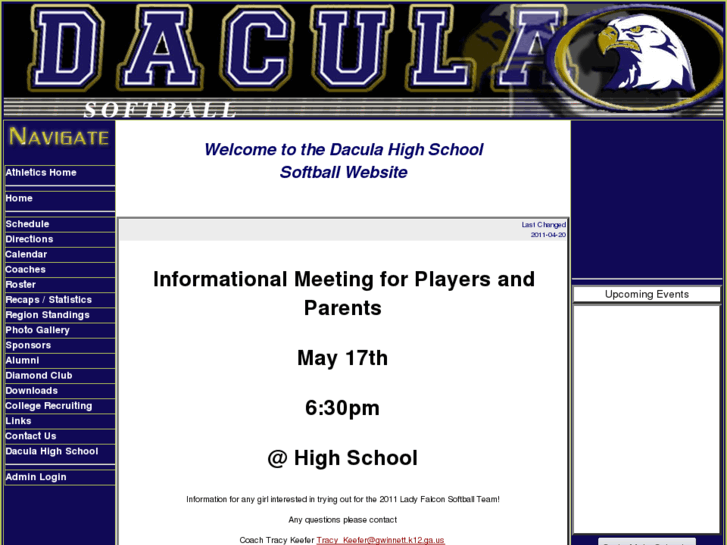 www.daculahighsoftball.com