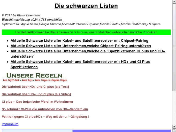 www.die-schwarzen-listen.de