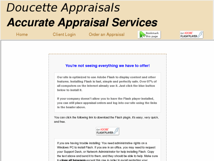 www.doucetteappraisals.com