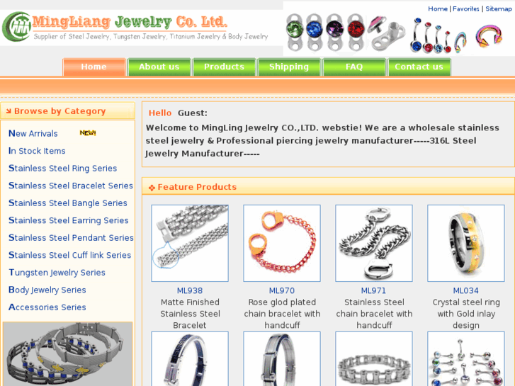 www.mlsteeljewelry.com