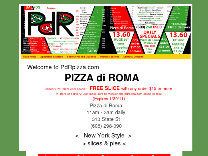 www.pdrpizza.com